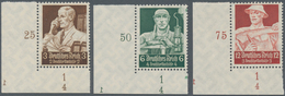 Deutsches Reich - 3. Reich: 1935, Deutsche Nothilfe: Berufsstände 3 Pf, 6 Pf Und 12 Pf, Je Als Luxus - Lettres & Documents