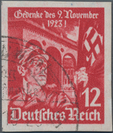 Deutsches Reich - 3. Reich: 1935, Feldherrnhalle 12 (Pf) Breitrandig UNGEZÄHNT, Fotoattest A.Schlege - Brieven En Documenten