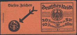 Deutsches Reich - Markenheftchen: 1925, NEUER REICHSADLER, ONr. 2, Komplettes Postfrisches Original- - Booklets