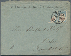 Deutsches Reich - Privatpost (Stadtpost): BERLIN - Packetfahrt: 1889, 3 Pfg. Kaiser Wilhelm II., Waa - Postes Privées & Locales