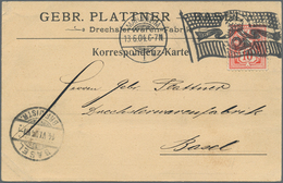 Deutsches Reich - Stempel: 1904, Bickerdike Maschinenstempel (Miller 67) "MANNHEIM L 13.6.04" Auf Pr - Máquinas Franqueo (EMA)