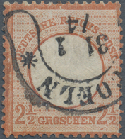 Deutsches Reich - Hufeisenstempel: COELN 31 1 74 (Spal. 4-13 Y1 Mit Beidseitig Sternen Und Aptierten - Macchine Per Obliterare (EMA)