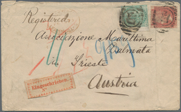 Deutsches Reich - Besonderheiten: 1875, Einschreiben Ab LEADENHALL, Großbritannien, Adressiert Nach - Other & Unclassified
