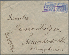 Deutsches Reich - Besonderheiten: 1903, Brief Der 2. Gewichtsstufe Mit Senkrechtem Paar 20 Pfg. Germ - Other & Unclassified