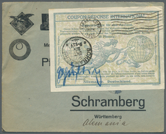 Deutsches Reich - Besonderheiten: 1925, Incoming Mail, Cuba: 35 Pfennig Internationaler Antwortschei - Other & Unclassified