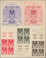 Deutsches Reich - Besonderheiten: 1941, Heinrich V. Stephan, Probedrucke Zum Tag Der Briefmarke Bzw. - Other & Unclassified