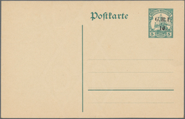 Deutsch-Neuguinea - Britische Besetzung: 1915, 5 Pf Grün Schiffszeichnung Mit Britischen Aufdruck "G - Nuova Guinea Tedesca