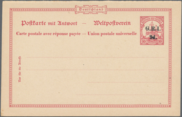 Deutsch-Neuguinea - Britische Besetzung: 1915, 10 Pf Rosa Schiffszeichnung Mit Britischen Aufdruck " - Nuova Guinea Tedesca