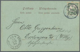 Deutsch-Ostafrika - Besonderheiten: 1905 (6.10.), 4 Heller (leicht Zahnstockig) Mit Stempel "DAR-ES- - África Oriental Alemana