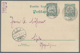 Deutsche Kolonien - Karolinen - Stempel: "KAISERLICH DEUTSCHE POSTAGENTUR PONAPE KAROLINEN", Diensts - Caroline Islands