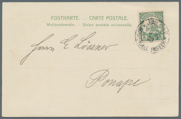 Deutsche Kolonien - Karolinen - Besonderheiten: Incoming Mail: 1903, Marshall-Inseln 5 Pfg. Kaiserya - Caroline Islands