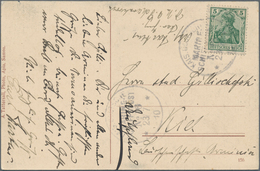 Deutsche Kolonien - Samoa - Besonderheiten: 1910 (23.7.), 5 Pfg. Germania Mit Stempel "KAIS. DEUTSCH - Samoa