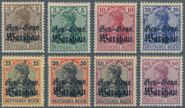 Deutsche Besetzung I. WK: Deutsche Post In Polen: 1916, Germania 3 Pf Bis 60 Pf, Acht Nicht Verausga - Ocupación 1914 – 18