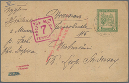 Deutsche Besetzung I. WK: Deutsche Post In Polen - Lokalpost: 1917, Incoming Mail: Österr.-Ungarisch - Occupation 1914-18