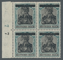Deutsche Abstimmungsgebiete: Saargebiet: 1920, "75 Pfg. Germania/Sarre Mit Kopfstehendem Aufdruck", - Briefe U. Dokumente