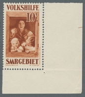 Deutsche Abstimmungsgebiete: Saargebiet: 1931, "10 Fr. Volkshilfe Mit PLF Auf Feld 50", Postfrische - Lettres & Documents