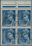 Dt. Besetzung II WK - Frankreich - Dünkirchen: 1940, 50 C. Schwärzlichblau Mit Aufdruck In Type I, O - Besetzungen 1938-45