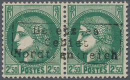 Dt. Besetzung II WK - Frankreich - Dünkirchen: 1940, 2.50 Fr. Schwärzlichgrün "Ceres", Waagerechtes - Occupation 1938-45