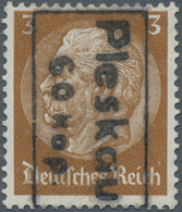 Dt. Besetzung II WK - Russland - Pleskau (Pskow): PLESKAU, Aufdruck 60 Kop. Auf Hindenburg 3 Pfg. In - Besetzungen 1938-45