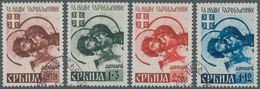 Dt. Besetzung II WK - Serbien: 1941 "Für Die Kriegsgefangenen" Kompletter Gestempelter Satz Ohne Net - Occupation 1938-45