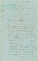Feldpost 2. Weltkrieg: 1938, LEGION CONDOR, Freiwilligen-Brief Mit Inhalt Und Deutsch-Spanischem Zen - Other & Unclassified
