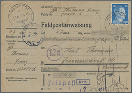 Zensurpost: 1945 (17.4.), Schwarzer Maschinenprüfstempel "C.C.G./G." Der Brit. Zensurstelle In Graz/ - Sonstige & Ohne Zuordnung