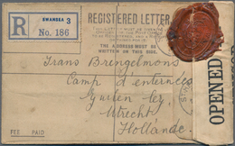 Kriegsgefangenen-Lagerpost: 1916, Camp Zuilen, Netherlands: Incoming Mail, Great Britain 3 D Red-bro - Autres & Non Classés