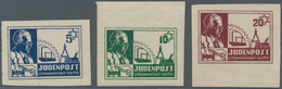 Ghetto-Post: LODZ 1944: Kompletter Satz Der 2. Ausgabe, Ungebraucht Bzw. Postfrisch Wie Verausgabt, - Other & Unclassified