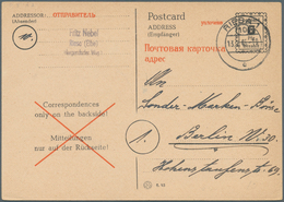 Alliierte Besetzung - Behelfsausgaben: Sowjetische Zone: 1946, OPD Schwerin (Meck.-Vorpommern): Post - Autres & Non Classés