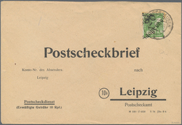 Sowjetische Zone - Bezirkshandstempel - IV - Bez. 20 (Halle): SANGERHAUSEN: 10 Pf Arbeiter Mit Aufdr - Sonstige & Ohne Zuordnung