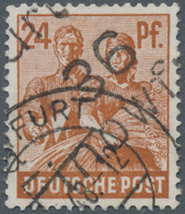 Sowjetische Zone - Bezirkshandstempel - VII - Bez. 36 (Potsdam): FINOWFURT A: 24 Pf Arbeiter Mit Auf - Other & Unclassified