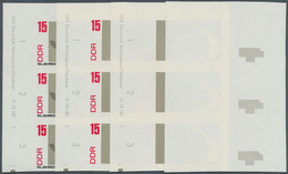 DDR: 1967, 50 Jahre Oktoberrevolution In Rußland 15 Pf. 'sowjet. Ehrenmal In Berlin-Treptow' In 4 Ve - Covers & Documents