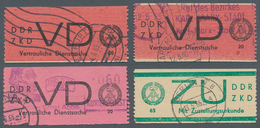 DDR - Dienstmarken D (Vertrauliche Dienstsachen): 1965, Aufkleber Für Vertrauliche Dienstsachen 20 P - Otros & Sin Clasificación