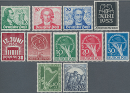 Berlin: 1949/1953, Postfrisches Lot Mit U.a. MiNr. 61/63, 68/70, 71, 72/73 Etc. Mi. 1.220,- €. - Other & Unclassified