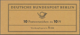 Berlin - Markenheftchen: 1962, Markenheftchen "Dürer" Mit Reklame "Postsparbuch", Tadellos Postfrisc - Booklets