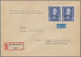 Bundesrepublik Deutschland: 1951, 2 Pfg. - 90 Pfg. Posthorn Als Postfrischer, Ungefalteter Oberrands - Sonstige & Ohne Zuordnung