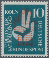 Bundesrepublik Deutschland: 1956, Deutscher Katholikentag Zu 20 (Pf) Als Postfrischer Probedruck In - Altri & Non Classificati