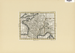 Landkarten Und Stiche: 1787 (ca.). Map Of The France From The English Channel To Germany, Spain, And - Géographie