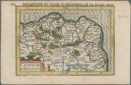 Landkarten Und Stiche: 1610 Ca. Very Attractive Small Format Map After Ortelius, From Petrus Bertius - Geografia