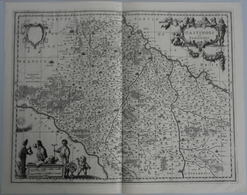 Landkarten Und Stiche: 1647 (ca.): Gastinois Et Senonois, Guiljelmus Blaeu., Ca 1647. Plate Mark Ca - Geografía