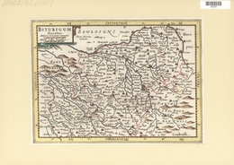 Landkarten Und Stiche: 1734. Biturigum Dicatus. From The Mercator Atlas Minor Ca 1648, Later Altered - Geography