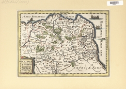 Landkarten Und Stiche: 1734. Map Of Boulogne And Calais Region Of France. From The Mercator Atlas Mi - Geography