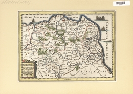 Landkarten Und Stiche: 1734. Map Of Boulogne And Calais Region Of France. From The Mercator Atlas Mi - Aardrijkskunde