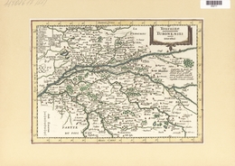 Landkarten Und Stiche: 1734. Touraine / Turonensis Ducatus. Map Of The Duchy Of Tours Region Of Fran - Géographie