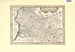 Landkarten Und Stiche: 1734. Artesia Descriptio, Published In The Mercator Atlas Minor 1734 Edition. - Geografía