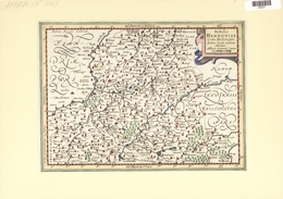Landkarten Und Stiche: 1734. Nobilis Hannoniae Com.Descriptio Auctore Jacob Surbonio Montana, By Jac - Geografía
