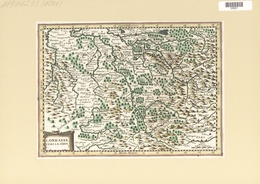 Landkarten Und Stiche: 1734. Map Of Lorraine / Lothringen, France/Germany. From The Mercator Atlas M - Aardrijkskunde