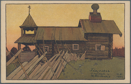 Ansichtskarten: Künstler / Artists: BILIBIN, Iwan Jakowlewitsch (1876-1942), Russischer Bzw. Sowjeti - Non Classificati