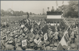 Ansichtskarten: Politik / Politics: DEUTSCHES REICH 1929, 10. Reichs-Frontsoldatentag 2.6.1929 Münch - People