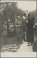 Ansichtskarten: Propaganda: 1919, Franz Ritter Von Epp, Echtfotokarte Von Der Freilichtaufführung "W - Partiti Politici & Elezioni